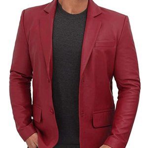 Men - Casual Mens Leather Jacket & Sports Coat